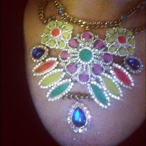 Betsy Johnson big fun necklace. Hard to give up.🤔